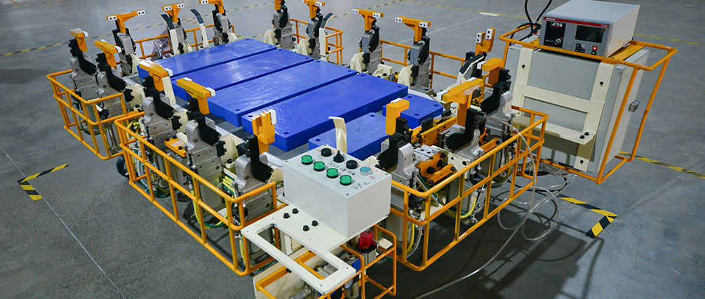 電池箱體氣密性?shī)A具